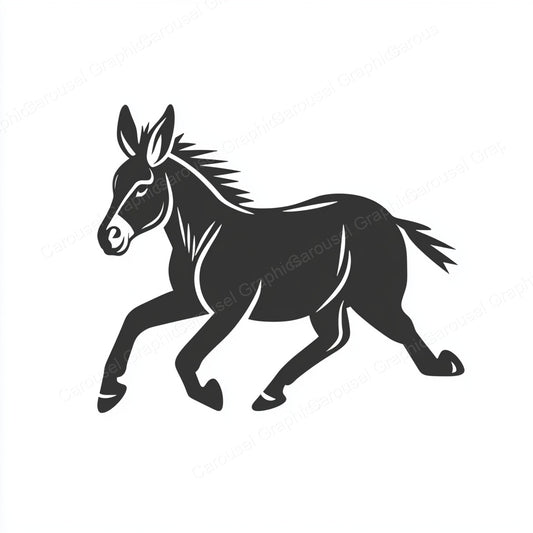 Donkey Vector Graphic preview