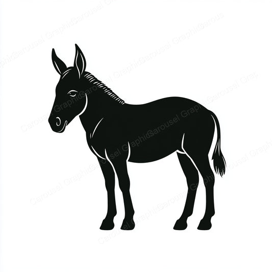 Donkey Vector Graphic preview