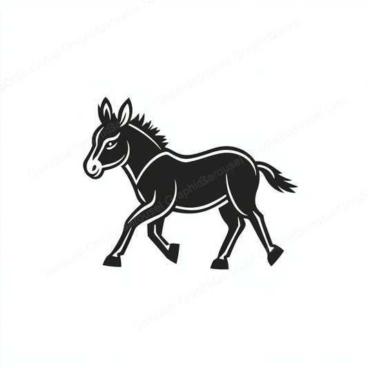 Donkey Vector Graphic preview