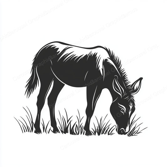 Donkey Vector Graphic preview