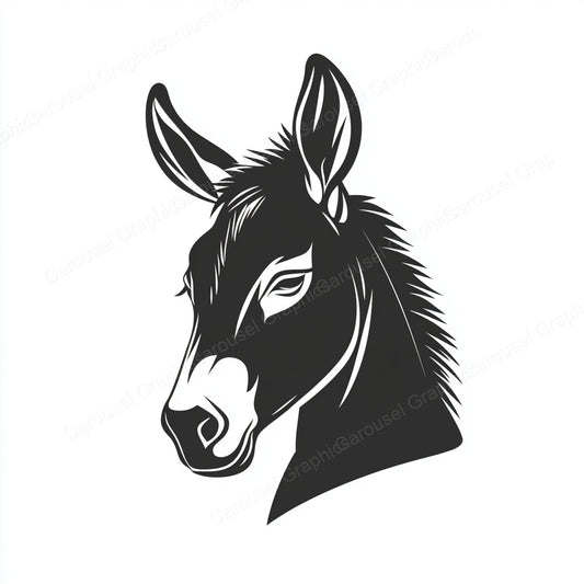 Donkey Vector Graphic preview