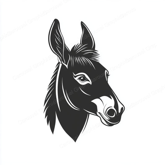 Donkey Vector Graphic preview