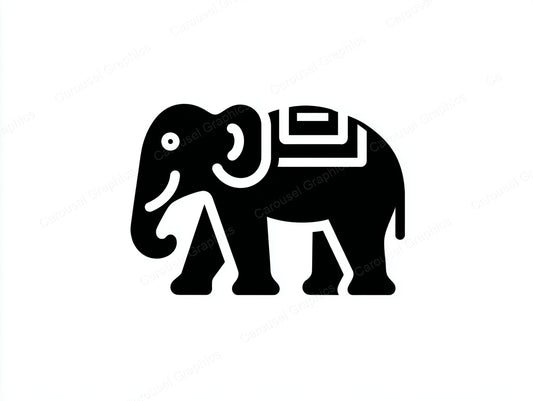 Elephant Vector Graphic preview