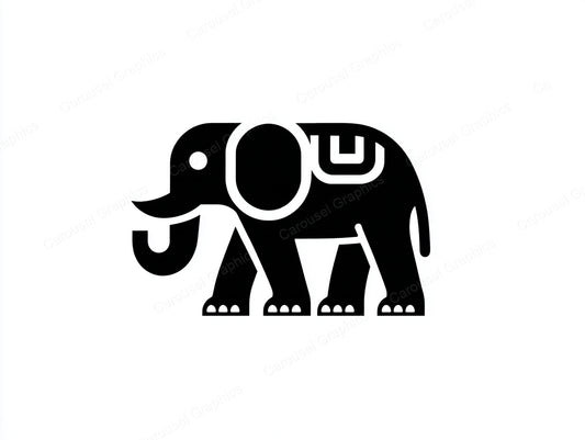 Elephant Vector Graphic preview
