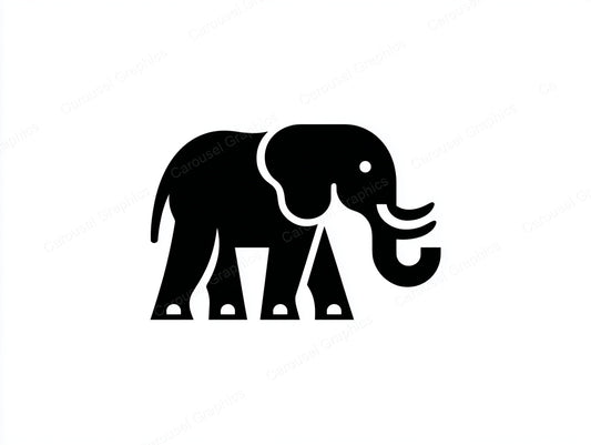 Elephant Vector Graphic preview