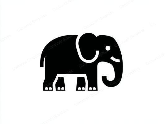 Elephant Vector Graphic preview