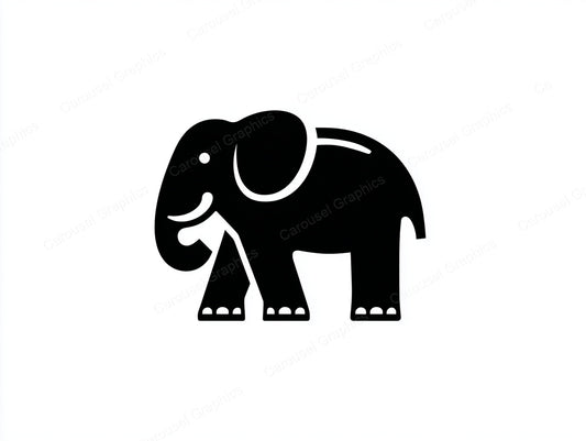 Elephant Vector Graphic preview