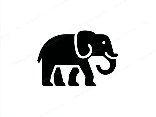 Elephant Vector Graphic preview