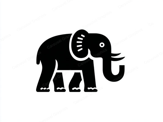 Elephant Vector Graphic preview