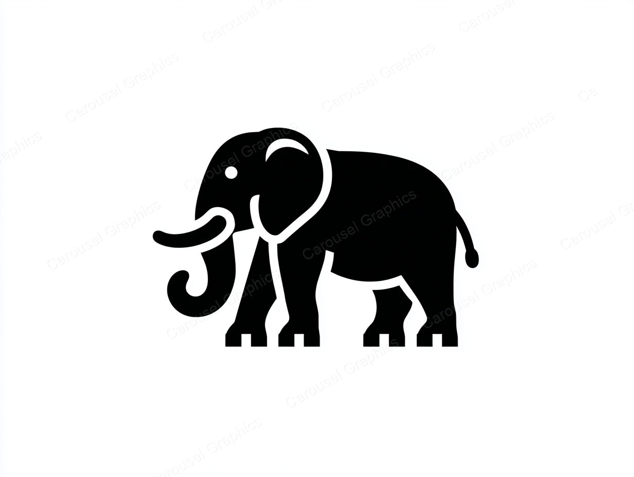 Elephant Vector Graphic preview