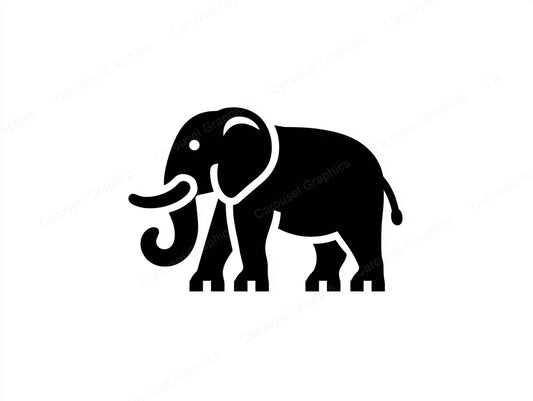 Elephant Vector Graphic preview