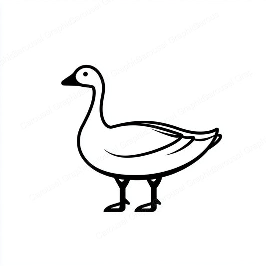 Geese Vector Graphic preview