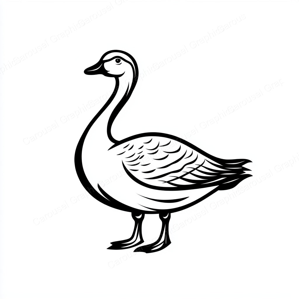 Geese Vector Graphic preview