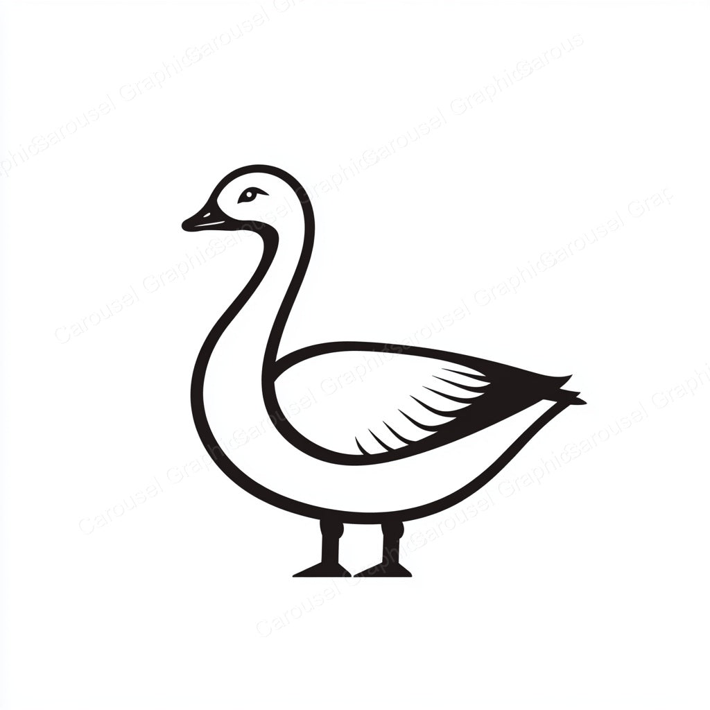 Geese Vector Graphic preview
