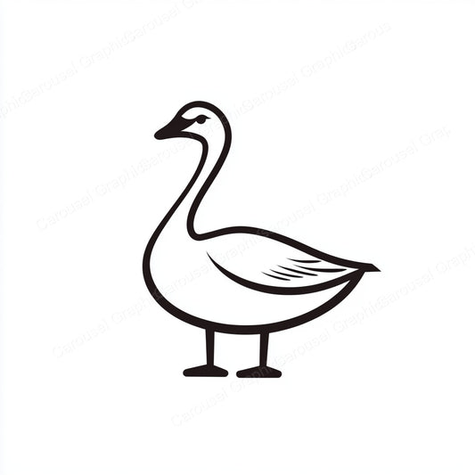 Geese Vector Graphic preview