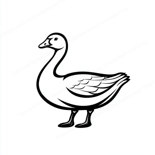 Geese Vector Graphic preview