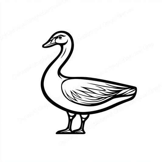 Geese Vector Graphic preview