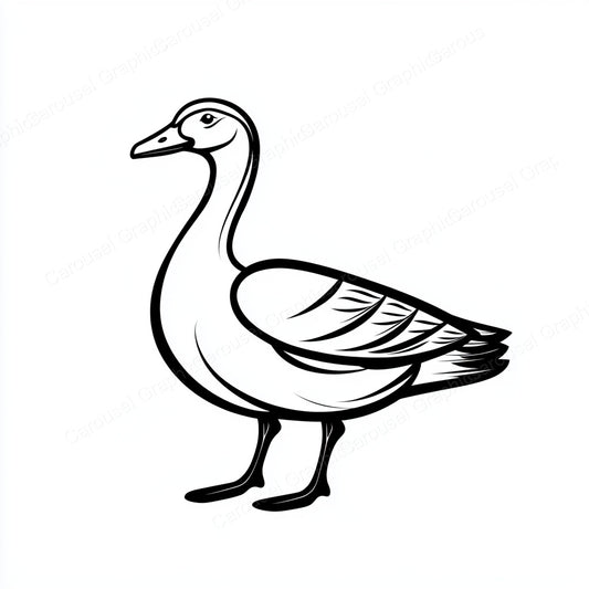 Geese Vector Graphic preview