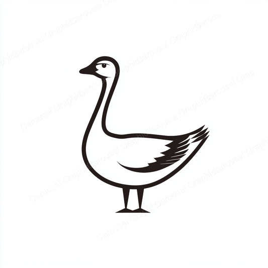 Geese Vector Graphic preview