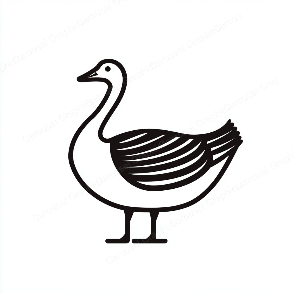 Geese Vector Graphic preview