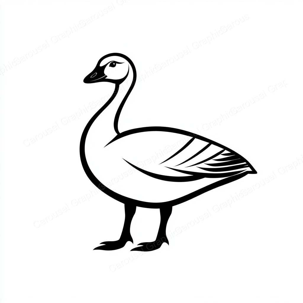Geese Vector Graphic preview