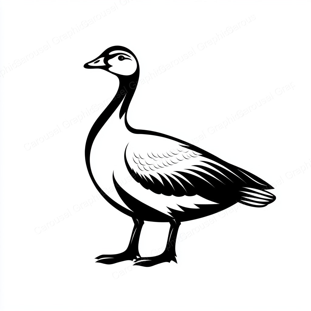 Geese Vector Graphic preview