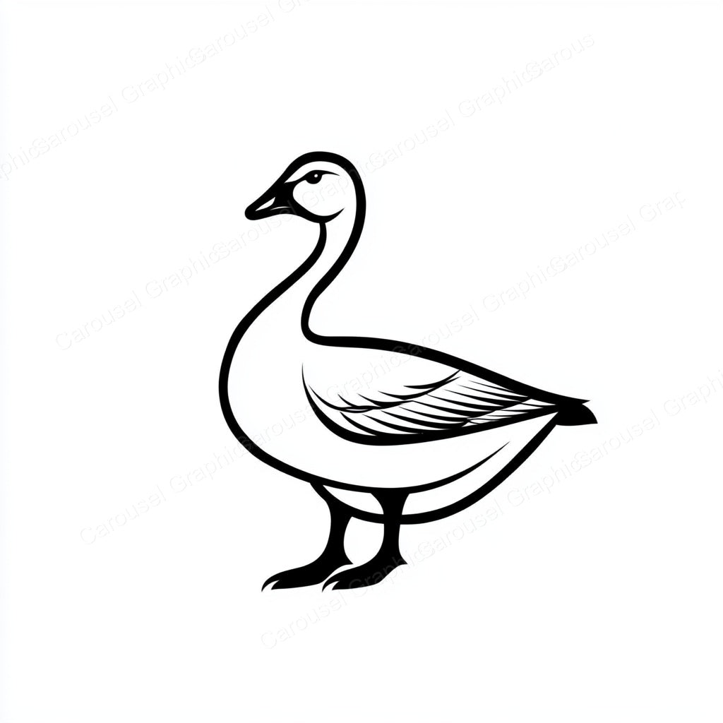 Geese Vector Graphic preview