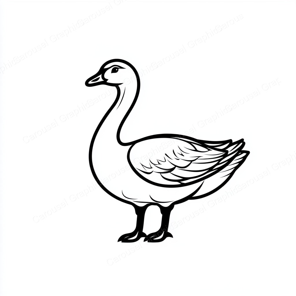 Geese Vector Graphic preview