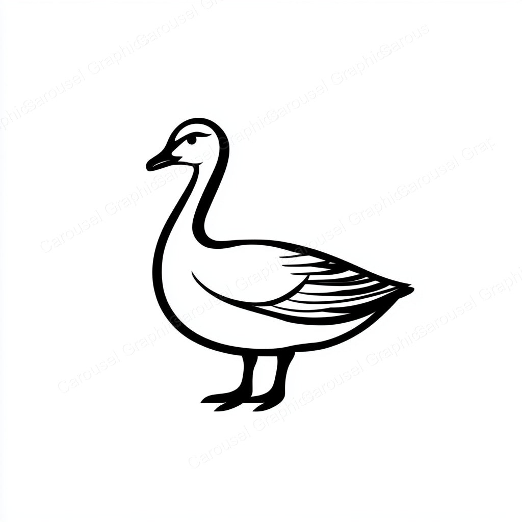 Geese Vector Graphic preview