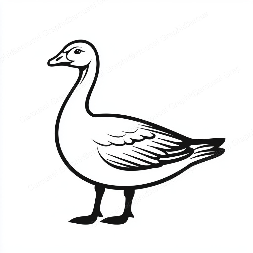 Geese Vector Graphic preview