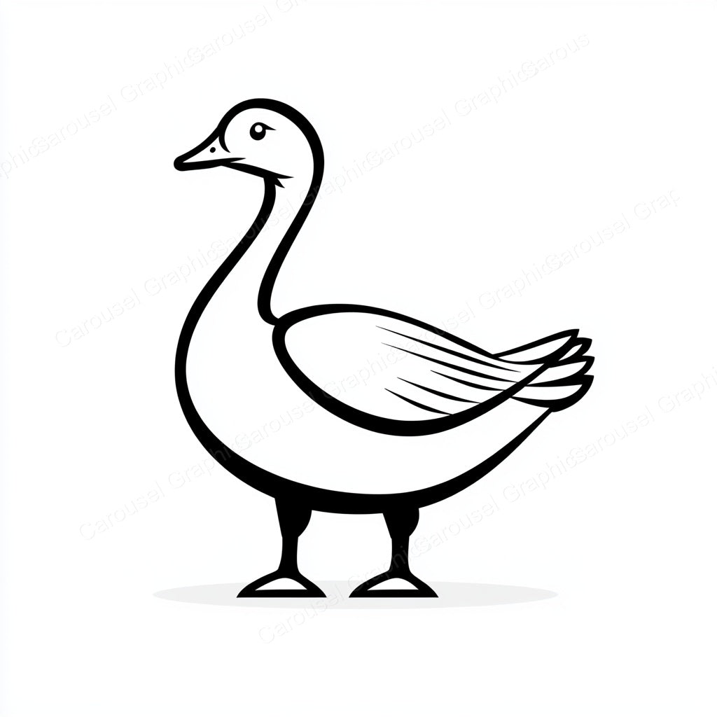Geese Vector Graphic preview