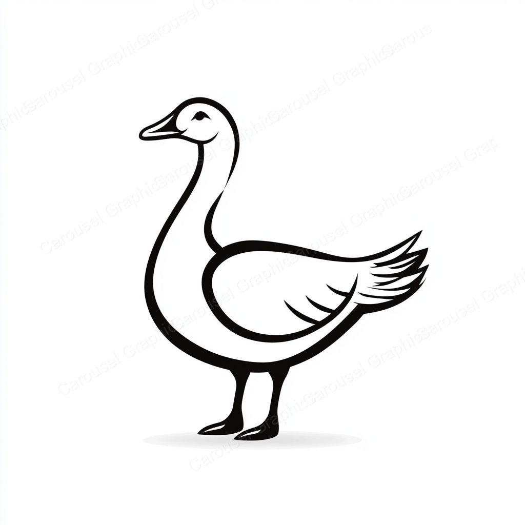 Geese Vector Graphic preview