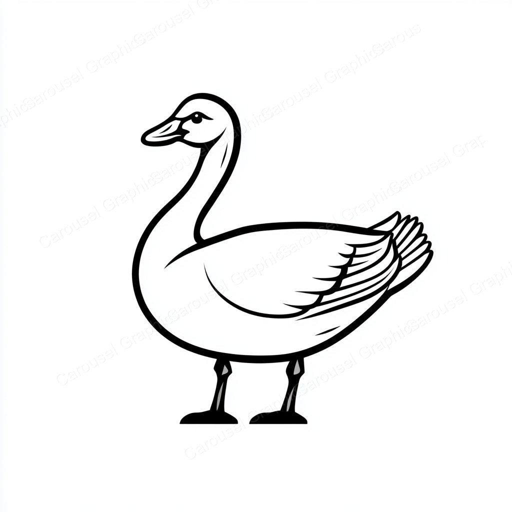 Geese Vector Graphic preview