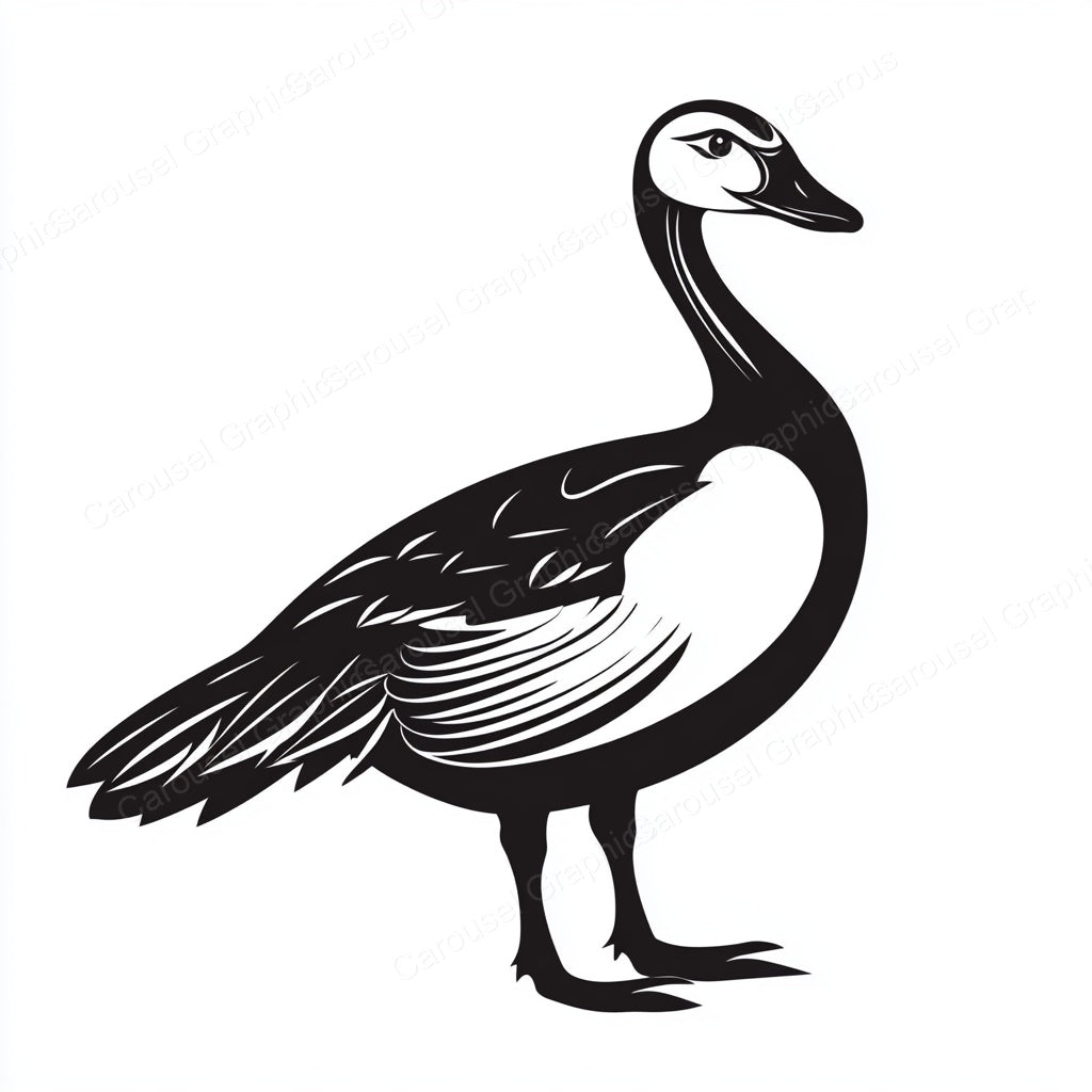 Geese Vector Graphic preview