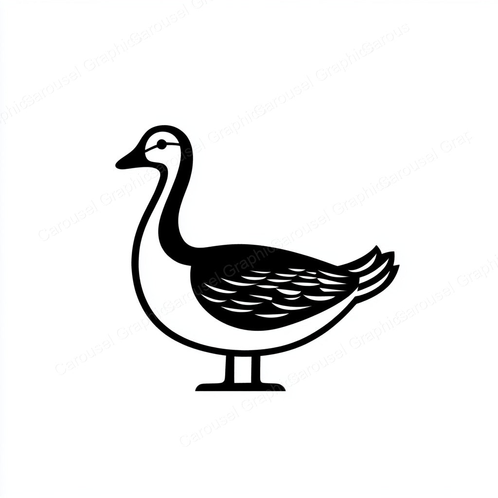 Geese Vector Graphic preview