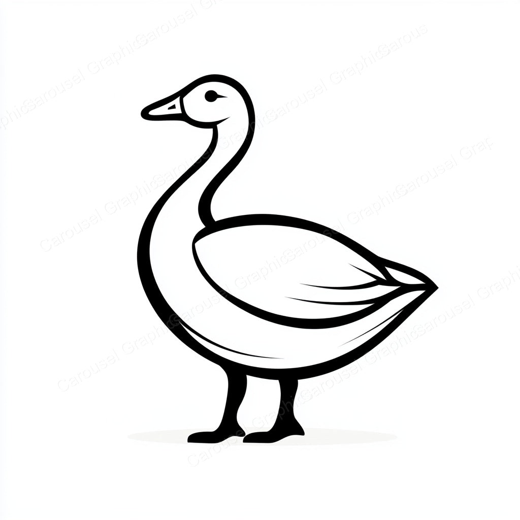 Geese Vector Graphic preview
