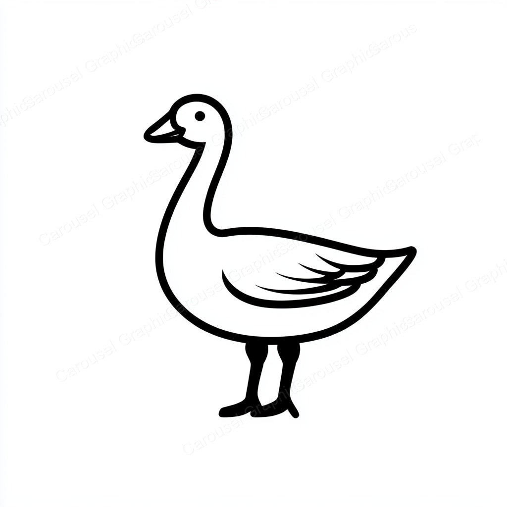 Geese Vector Graphic preview