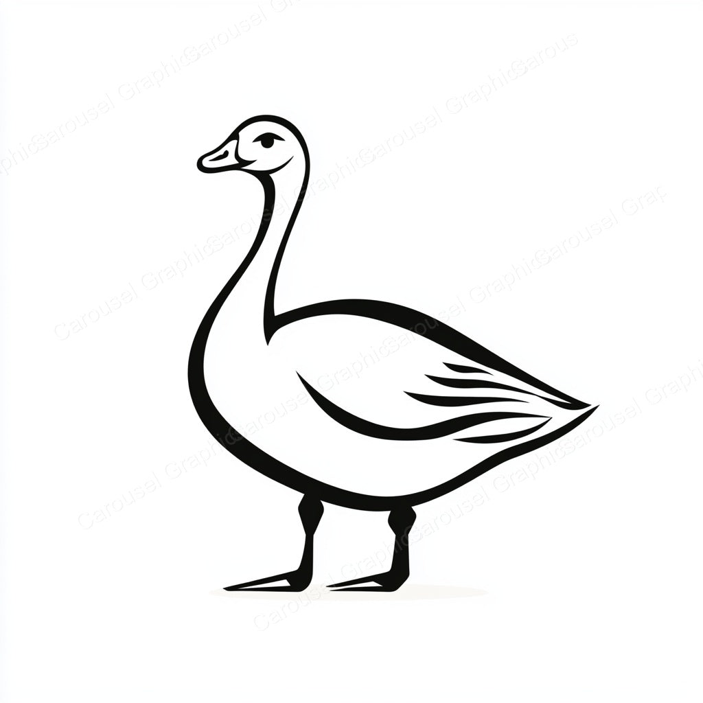 Geese Vector Graphic preview