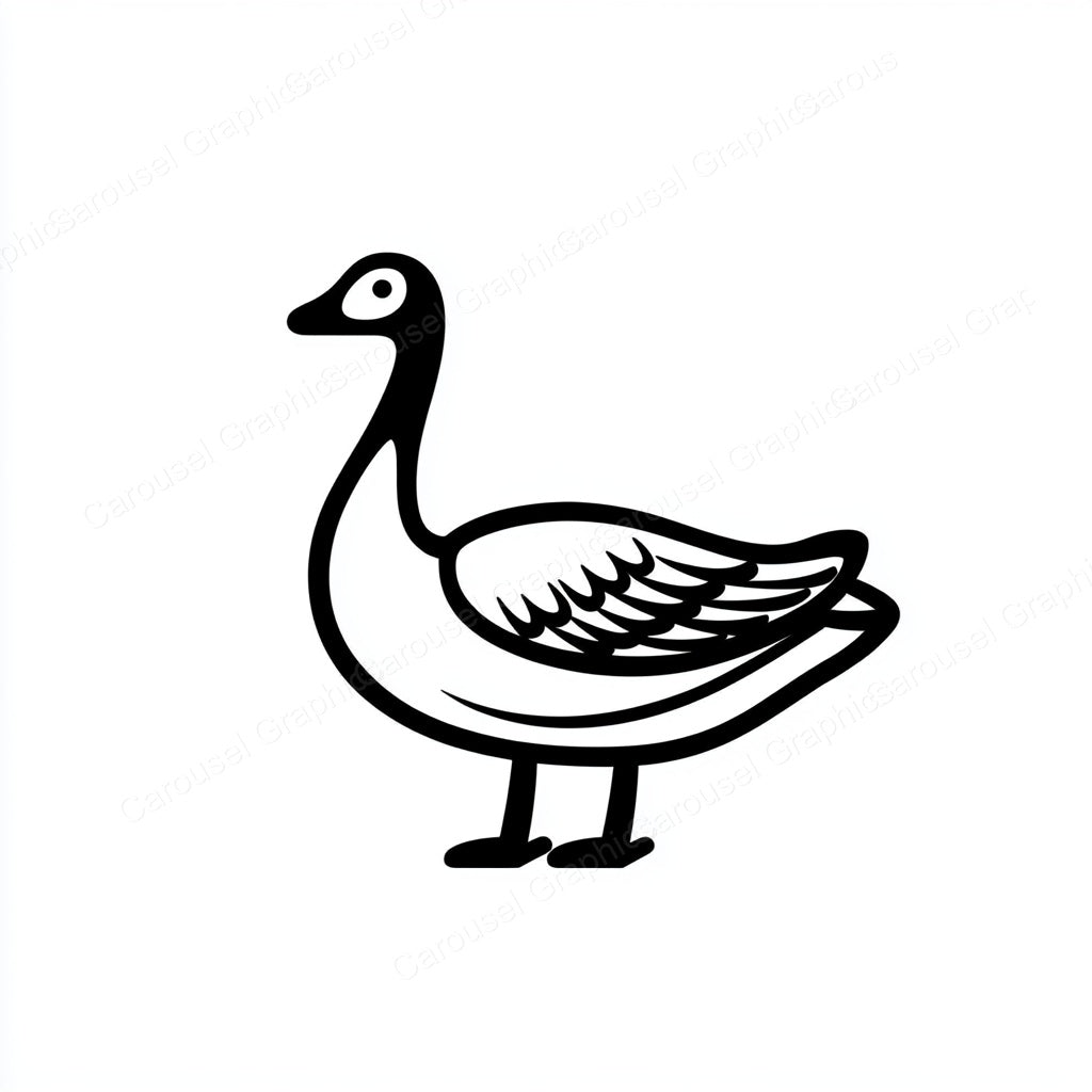 Geese Vector Graphic preview