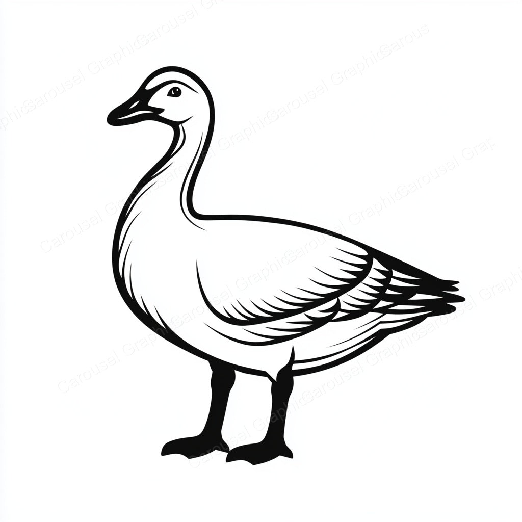 Geese Vector Graphic preview