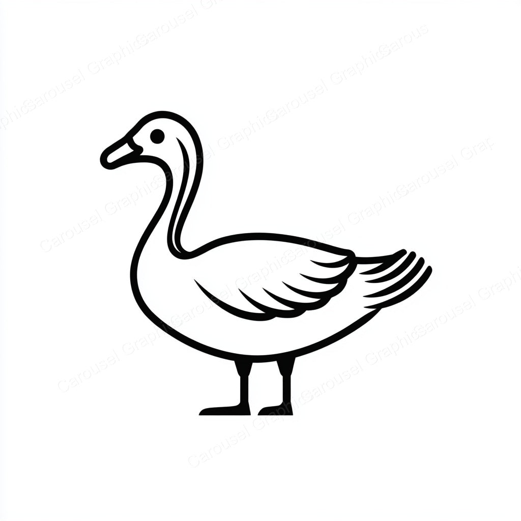 Geese Vector Graphic preview