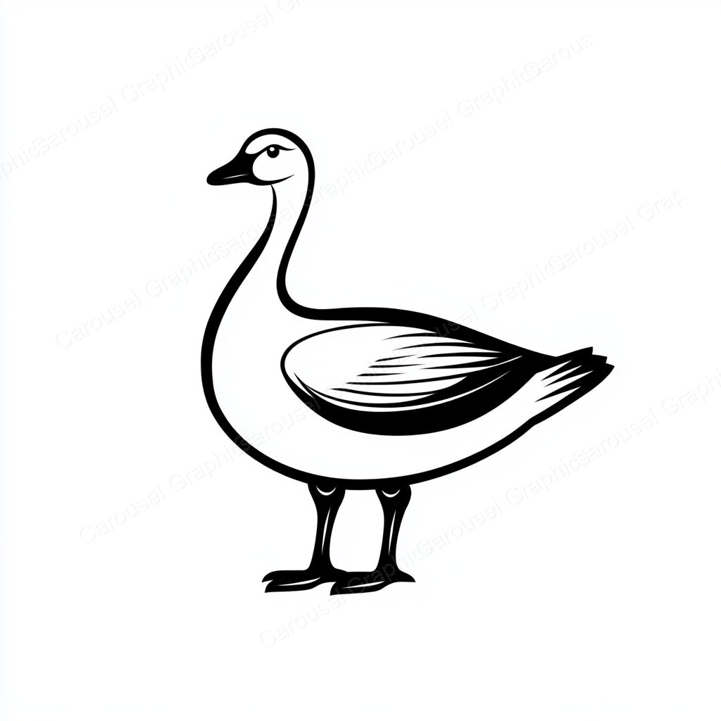 Geese Vector Graphic preview