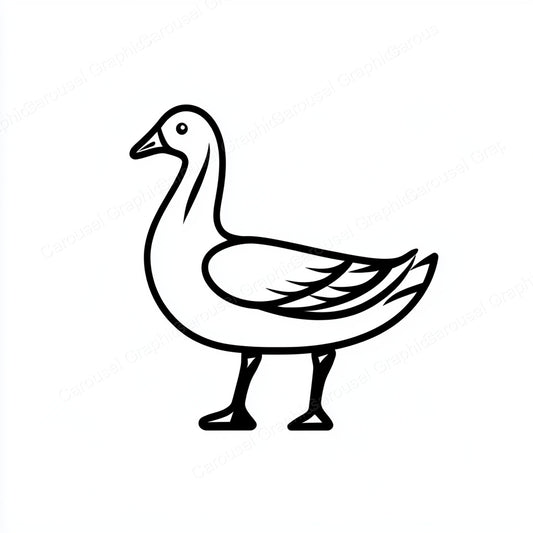 Geese Vector Graphic preview