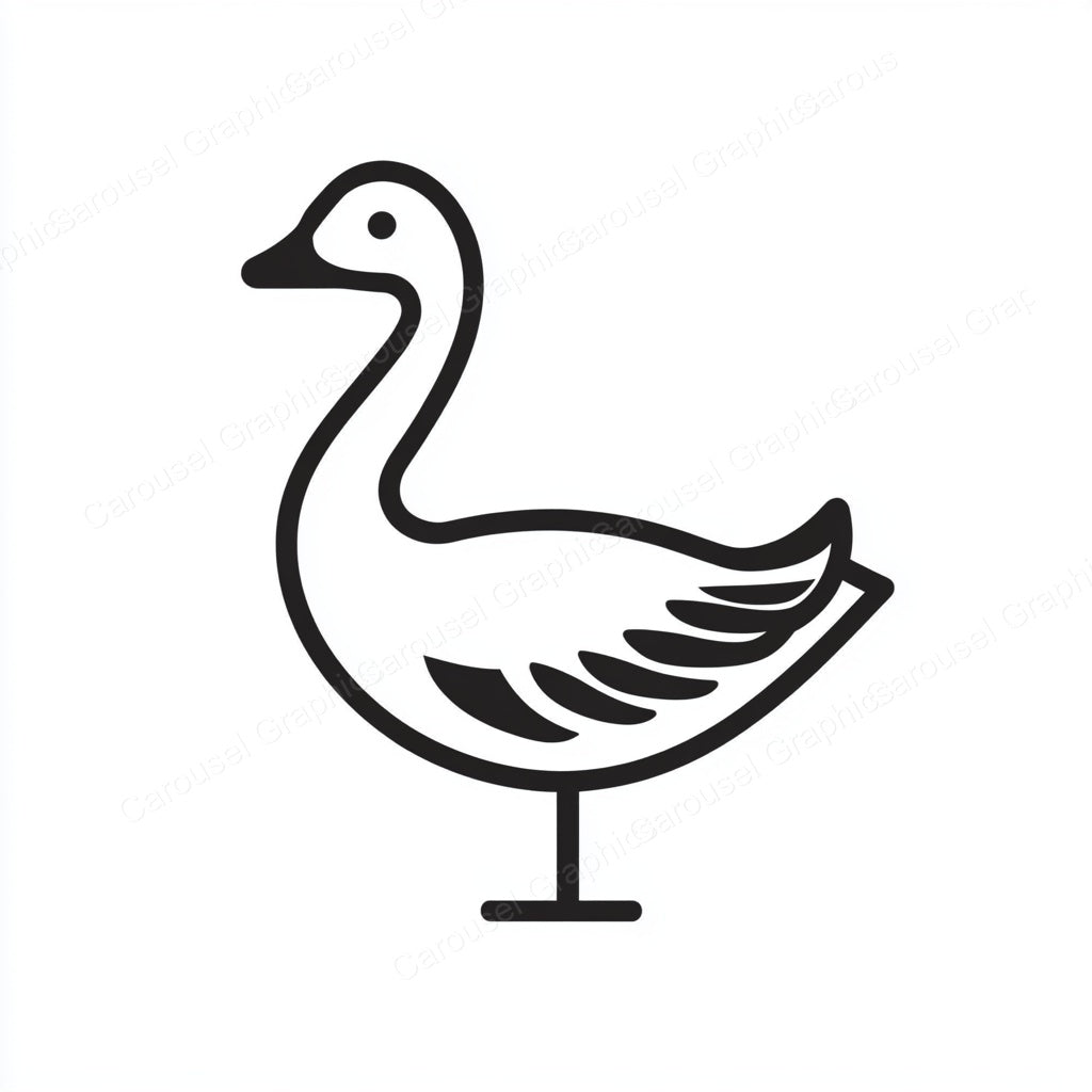 Geese Vector Graphic preview