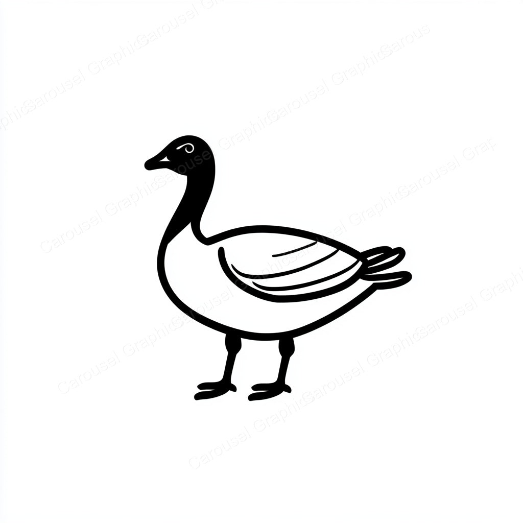 Geese Vector Graphic preview