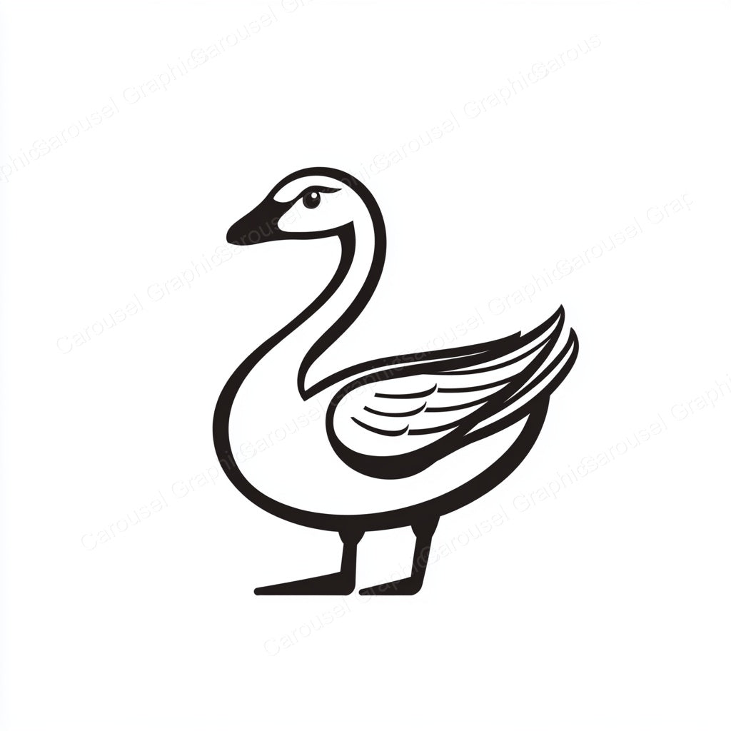 Geese Vector Graphic preview