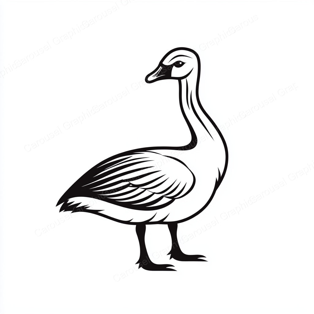 Geese Vector Graphic preview