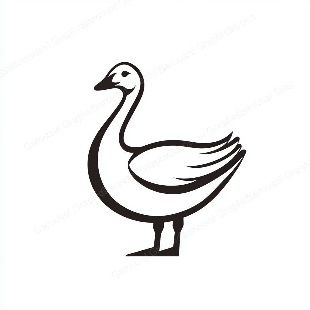 Geese Vector Graphic preview