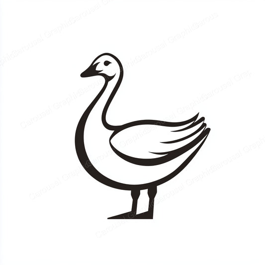 Geese Vector Graphic preview
