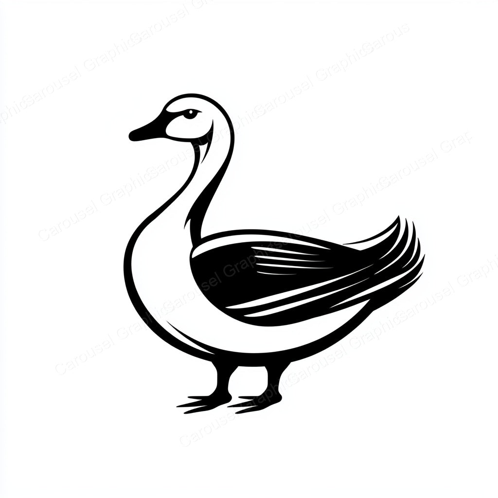 Geese Vector Graphic preview
